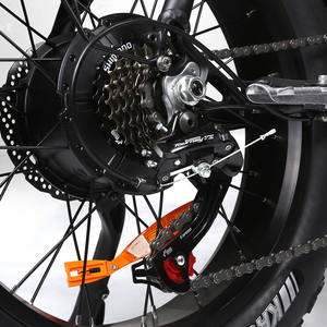 Tourwheel Mountain fatbike rapide 750W 48V suspension complète transport personnalisé Ebike vélo électrique gros pneu - Product Image 3
