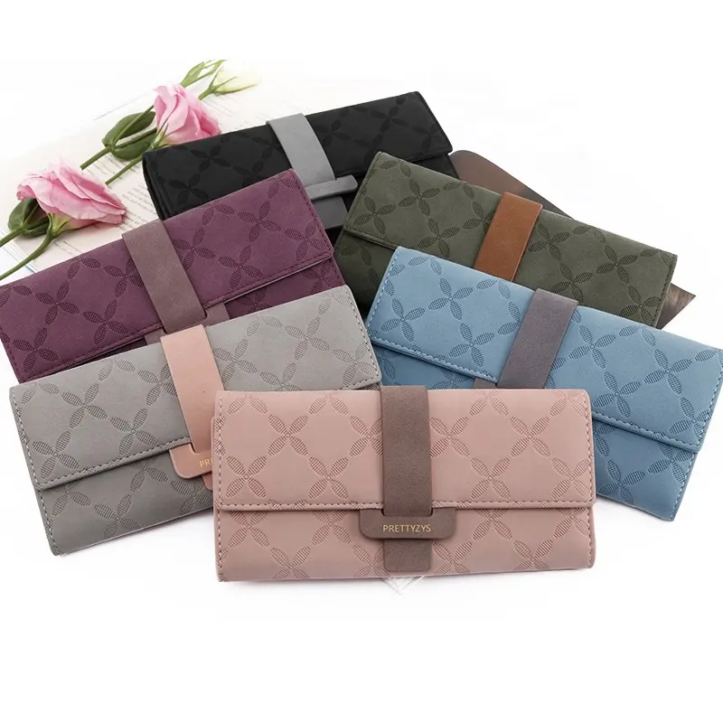 Foldable परिवर्तन क्रेडिट कार्ड महिला सिक्का पर्स धारकों लांग चमड़ा देवियों महिलाओं के बैग डिजाइनर पर्स