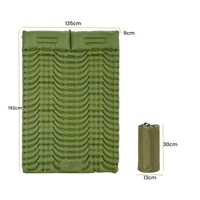 Matelas de camping simple ultraléger Matelas gonflable compact Tapis de couchage gonflable