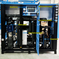 Équipement de refroidissement refroidi à l'eau industriel CE Refroidisseur d'eau industriel Refroidisseur à vis Congélateur Machine