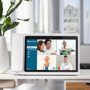 Téléphone sans fil VoLTE 4G POE LAN Téléphone SIP vidéo WiFi pour la maison Téléphone Android intelligent PSTN à écran tactile 4 + 64 Go 10 pouces - Product Image 1