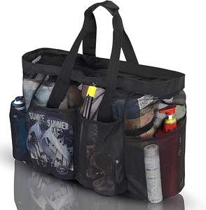 Mignon sac à main style dessin animé maille sac fourre-tout grande capacité sacs à bandoulière sac à provisions - Product Image 2