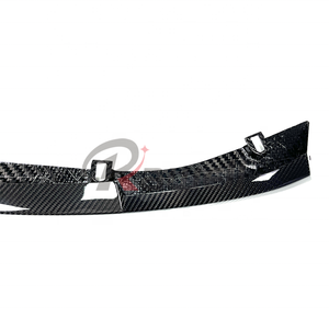 Splitter de pare-chocs avant en fibre de carbone sèche style MP <span class=keywords><strong>G80</strong></span> pour <span class=keywords><strong>BMW</strong></span> Racing Upgrade <span class=keywords><strong>M3</strong></span> M4 <span class=keywords><strong>G80</strong></span> G82 G83 2021+ (3 pièces par ensemble) - Product Image 6
