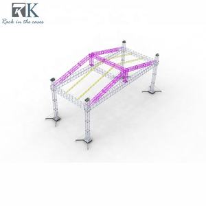 Sistema de Soporte para Truss de Iluminación, Truss de Aluminio Resistente para Escenarios, Portátil para Festivales de Música, Alquiler para Eventos - Product Image 3