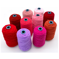 Fil de coton laitier 8 brins 400g pour machine à tufter, 90 couleurs, pour projets de tricot, crochet et artisanat, fil en cône Knit Picks