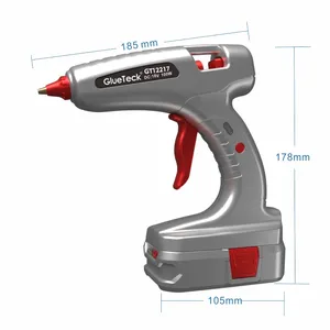 Gleichstrom 18V 100W Hot Sale Akku-Lithium batterie wiederauf ladbare Klebe pistole für den industriellen Einsatz