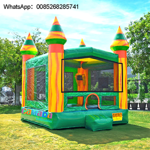 Castillo Inflable Comercial de PVC para Niñas, Diseño Princesa de Hielo, 13x13, Casa de Brinco Inflable para Interiores y Exteriores - Product Image 4