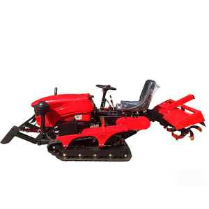 Trattore Cingolato 35CV Mini Trattori Cingolati Utilizzati per Risaie e Campi Asciutti Con Rotocoltivatore - Product Image 2