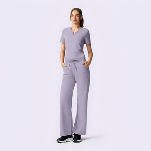 Bata de laboratorio unisex de algodón y poliéster de punto, blanca, de alta calidad, con detección de agujas, para médicos, uniforme de hospital de manga larga - Product Image 1