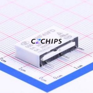 HF49FD-005-1H12 Power Relay SIP,5x20mm Relay 5V 1 Normally Open: 1A (SPST-Normally Open)::: 4 5A-30VDC/5A-250VAC - Product Image 1