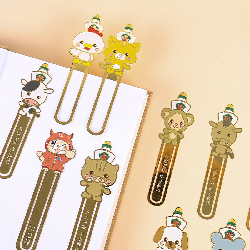 ที่คั่นหนังสือลายการ์ตูน