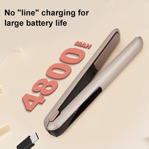 Lisseur de cheveux portable sans fil en céramique à chauffe rapide, fer à lisser professionnel de salon, le meilleur - Product Image 3