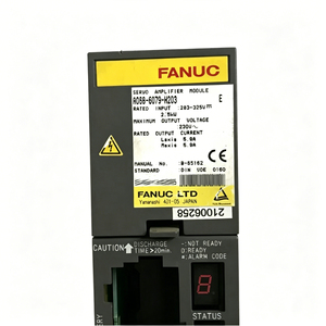 Amplificador Servo de Doble Eje FANUC <span class=keywords><strong>A06B</strong></span>-<span class=keywords><strong>6079</strong></span>-H201 / H202 / H203 / <span class=keywords><strong>H206</strong></span> / H209 SVM2 200V CNC 0i 16i 18i 30i 31i, Pieza de Robot en Stock - Product Image 3