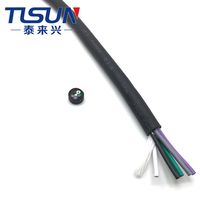 Livraison rapide 5X14AWG STOOW Wire Noyau de cuivre PVC Veste Brin Livraison rapide Prix commercial