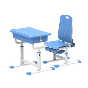 Foshan Mingzhong Furniture School Lunch Break <b>Desk</b> Chair Set Adjustable Foldable Plastic Modern Minimalist Style For Students - Product Image 2