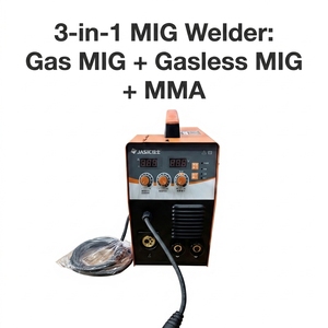 เครื่องเชื่อม Jasic NB 300DE 3 in 1 Gasless <span class=keywords><strong>MIG</strong></span> MMA <span class=keywords><strong>MIG</strong></span> 220V 380V AC IGBT Inverter สำหรับงานอุตสาหกรรม ใช้กับแก๊ส CO2 - Product Image 2