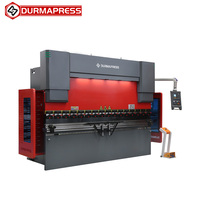 Presse plieuse hydraulique haute performance 125T 3200 avec contrôleur numérique E21 et vitesse d'approche rapide