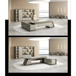 Cảm giác cao cấp, bàn văn phòng, bàn ghế văn phòng cao cấp của chủ tịch - Product Image 6