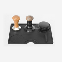 Accessoires de café HIGHWIN Tapis de protection pour expresso multifonctionnel Tampon en silicone de qualité alimentaire