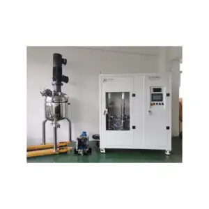 Powerful industrial 3000w ultrasound biodiesel homogenizer cosmetic mixer vacuum emulsifier