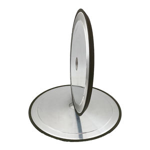 Muelas abrasivas CBN Bond de resina 1V1 de 250mm para hojas de sierra de cinta para la industria de la carpintería - Product Image 1