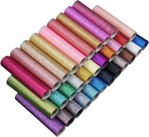 One Roll Sparkle Glitter Surface Solid Leather Fabric Sheets <strong>Large</strong> Size for Leather Earrings <strong>Bows</strong> Wallets DIY Project - Product Image 6