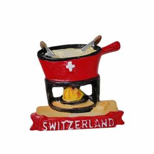 Pegatina de resina suizo-danesa para refrigerador, recuerdo de atracciones turísticas, pegatina 3D tridimensional para refrigerador, regalo de recuerdo - Product Image 4