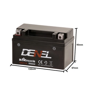 Batería de Motocicleta AGM YTX7A-BS de 12 V para Honda CG125 / CGL125 / <span class=keywords><strong>CB125F</strong></span> - Product Image 4