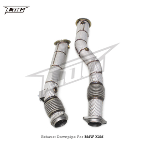 Tubo de Escape Recto OEM para BMW X3M/X4M F97/F98 3.0T 2019-2023, Tubo de Prueba con Protector Térmico, Sistema de Escape Boska de Flujo Libre - Product Image 6