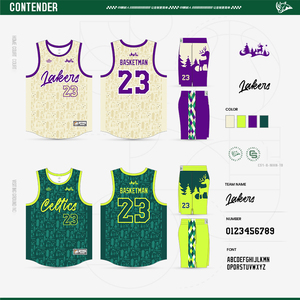 Chemise de basket-ball de Noël gratuite Design unisexe expédition rapide cadeau parfait pour les amoureux 1 quantité minimale de commande uniforme de basket-ball respirant - Product Image 3