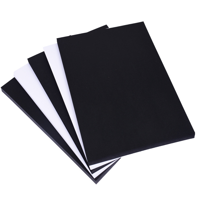 Factory Direct Sale A4 White&black Specialty Paper Board Thick White&Black Cardstock Paper Envelope Box Paper Packaging Paper