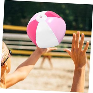 Fabrik benutzer definierte aufblasbare rosa <span class=keywords><strong>Ball</strong></span> Schwimmbad <span class=keywords><strong>Beach</strong></span> Party PVC aufblasbare Strand druckbare Logo Sport <span class=keywords><strong>ball</strong></span> Spielzeug - Product Image 6