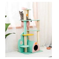 U-PETS Approvisionnement Direct D'usine OEM & ODM Coloré Arbres à Chat Confortable chat arbre maison