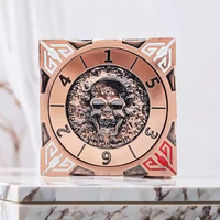 Casino Style 7 en 1 Cuivre Cool Métal Roulette RPG Jeu Accessoires D6 DND Dés pour Donjons et Dragons