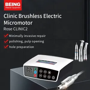 Micromotor dental sem escova para equipamentos odontológicos, máquina de perfuração dentária com velocidade máxima de 40000 rpm, peça de mão para produtos odontológicos para clínica