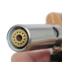 Portable Flamme Pistolet BBQ Cuisson Soudage Torche Lance-flammes Camping En Plein Air Pique-Nique Randonnée Briquet Mini Butane Gaz Pistolet Tête