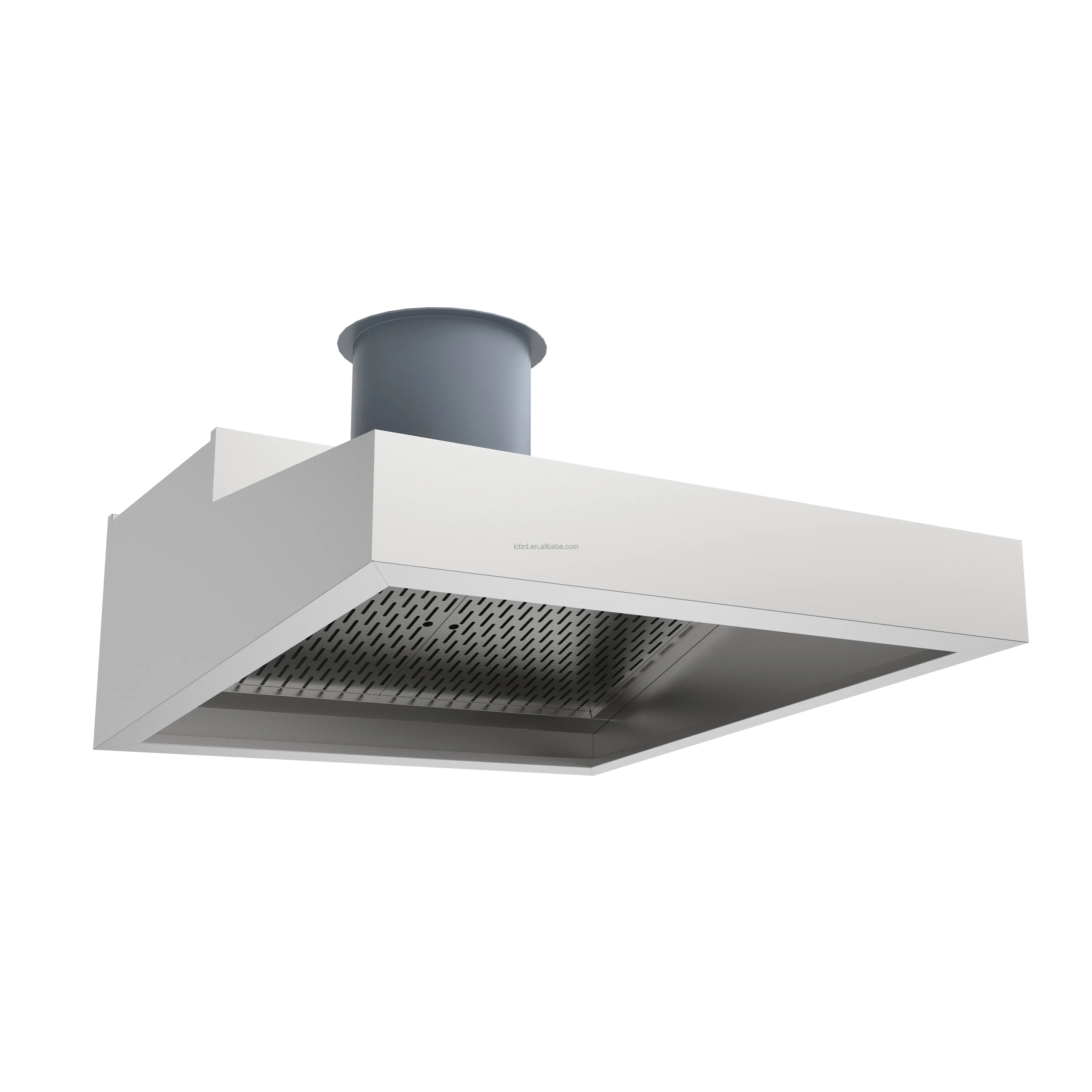 1.2 1.5 1.8 meter 4ft 6ft Commercial Kitchen Exhaust Hood Cooker hood with Filter Dishwasher oven exhaust hood