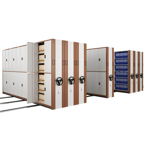 Meuble d'archives mobile en acier robuste avec serrure à clé pour dossiers confidentiels gouvernementaux - Product Image 5