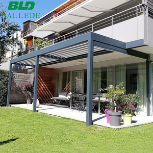 Système de structure de <span class=keywords><strong>pergola</strong></span> 6m x 4,5m, <span class=keywords><strong>prix</strong></span>, stores motorisés, modèles de <span class=keywords><strong>pergola</strong></span> avec toit en aluminium imperméable pour l'extérieur - Product Image 5