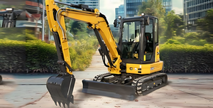 รถขุดไฮดรอลิก XE45E รับประกันหนึ่งปี ระบบควบคุมตามหลักสรีรศาสตร์ สำหรับงานก่อสร้าง การทำเหมือง และพื้นที่แคบ - Product Image 6