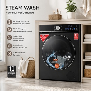 Lavadora-Secadora de Carga Frontal de 15 kg con Motor Inverter DD, Lavado a Vapor, Pantalla Táctil, 1400 RPM, Enchufe Europeo - Product Image 2