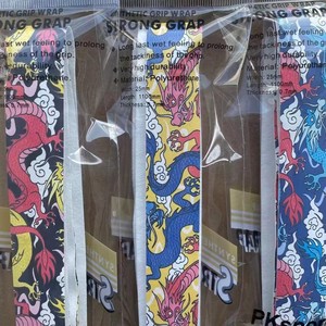 Pk Sports Synthetic <b>Grip</b> Wrap 1.5M Strong <b>Grip</b> For <b>Fishing</b> Rods Badminton Rackets Dragon Pattern - Product Image 2