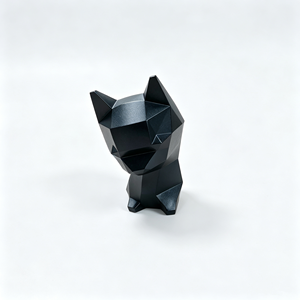 Diffuseur d'air géométrique en forme de chat pour voiture, désodorisant à clipser, mini ornement parfumé pour l'intérieur du véhicule, pour le Japon et la Corée - Product Image 4