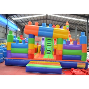 <span class=keywords><strong>Château</strong></span> <span class=keywords><strong>professionnel</strong></span> <span class=keywords><strong>gonflable</strong></span> commercial extérieur en PVC plein d'entrain grand avec toboggan 8x6 - Product Image 3