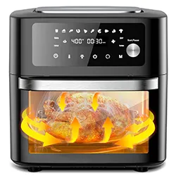 12L 15L 18L 23L Big Size Air Fryer Oven Kitchen Machine Accessories Digital Electric Deep Fryers Air Oven Fryer