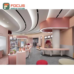 Expositor de Pelucas Independiente de Madera y Vidrio con Múltiples Niveles para Tiendas de Pelucas - Product Image 2