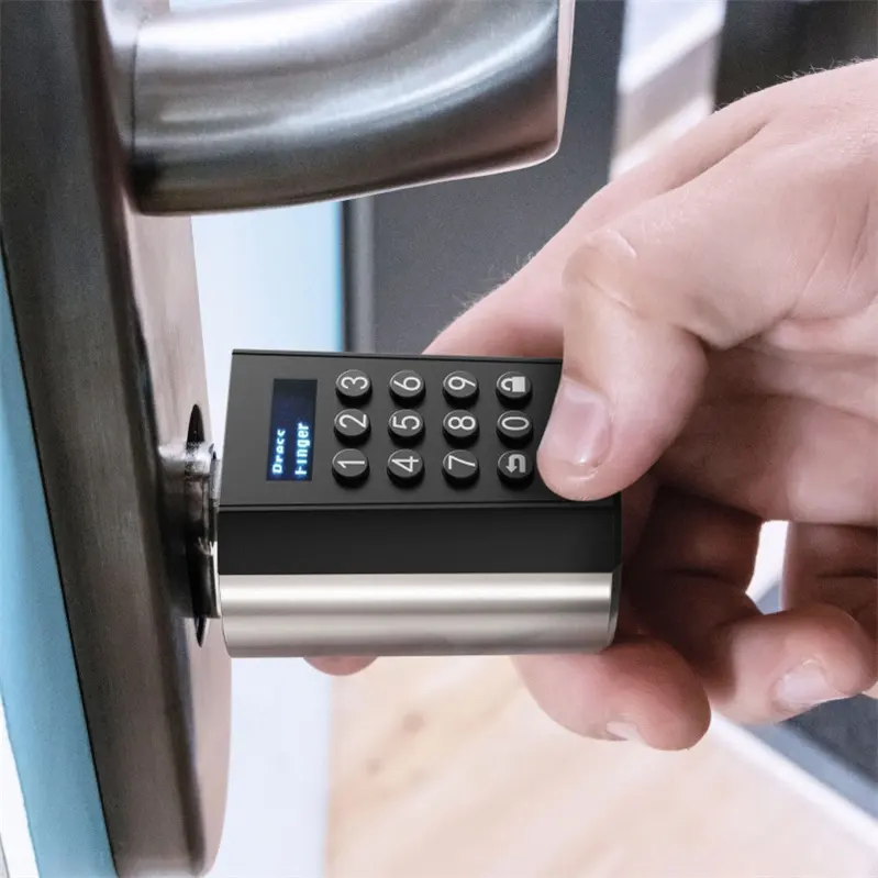 WELOCK Hot Selling smart cylinder adjustable lock IP65 Waterproof 5-in-1 passcode doorknob digital entry door knob