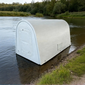 โรงแรมแคปซูลเป่าลมกลางแจ้ง แบบสองชั้น กันน้ำ ผลิตจาก PVC เคลือบอย่างดี สำหรับแกลมปิ้ง เปิดอัตโนมัติรวดเร็ว - Product Image 3