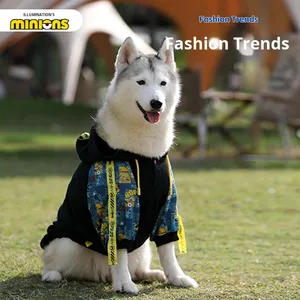 Minions Hai Chân Con Chó Lớn Áo Cho Vàng Retriever Alaska Vật Nuôi Mùa Đông Mùa Thu In Mô Hình Năm Mới Của Con Chó Quần Áo - Product Image 2