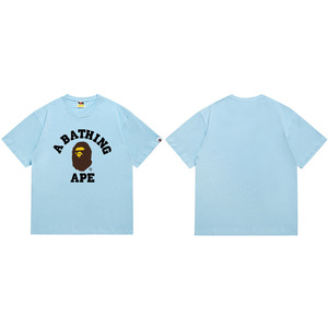 T-shirt à manches courtes <span class=keywords><strong>BAPE</strong></span> tête d'abeille requin, 260g, poids lourd, vente en gros de la marque tendance - Product Image 6